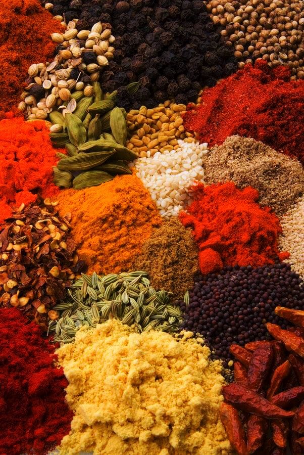 Dried herbs and spices