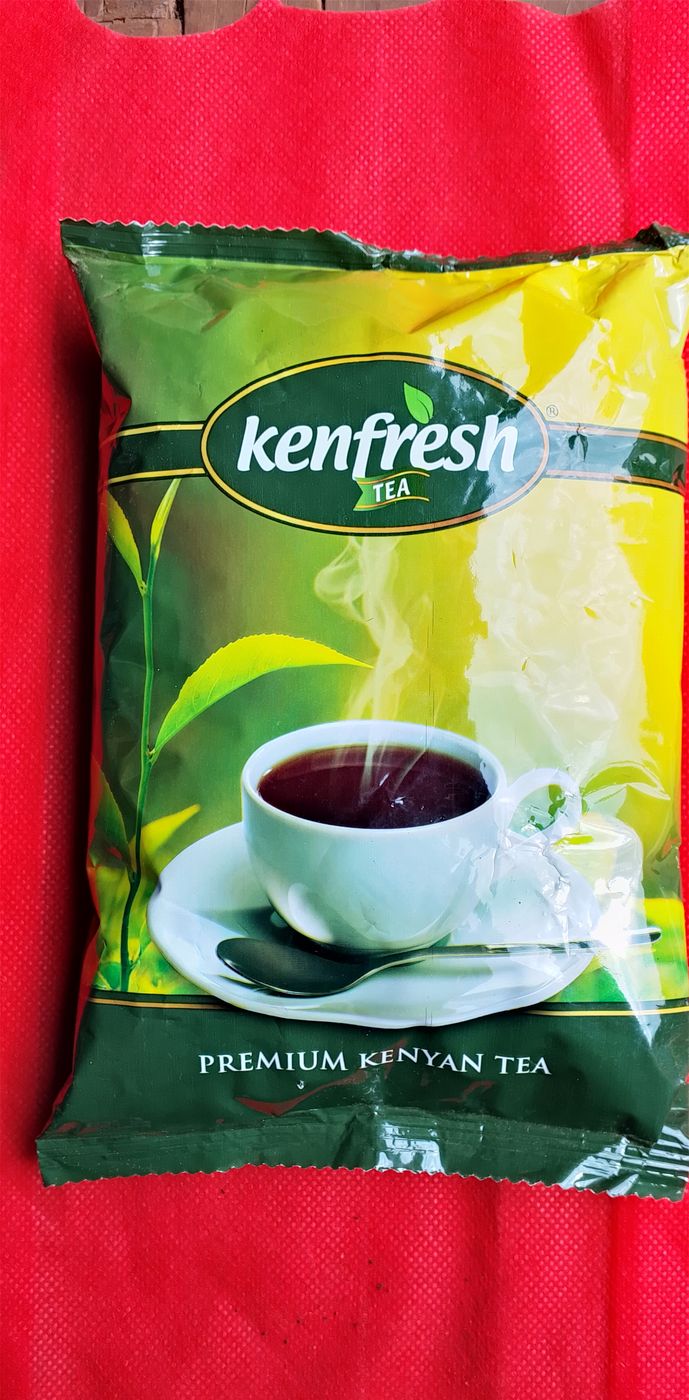 Kenyan tea packet